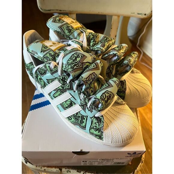 Adidas x Jeremy Scott Money Superstar - Picture 3 of 13
